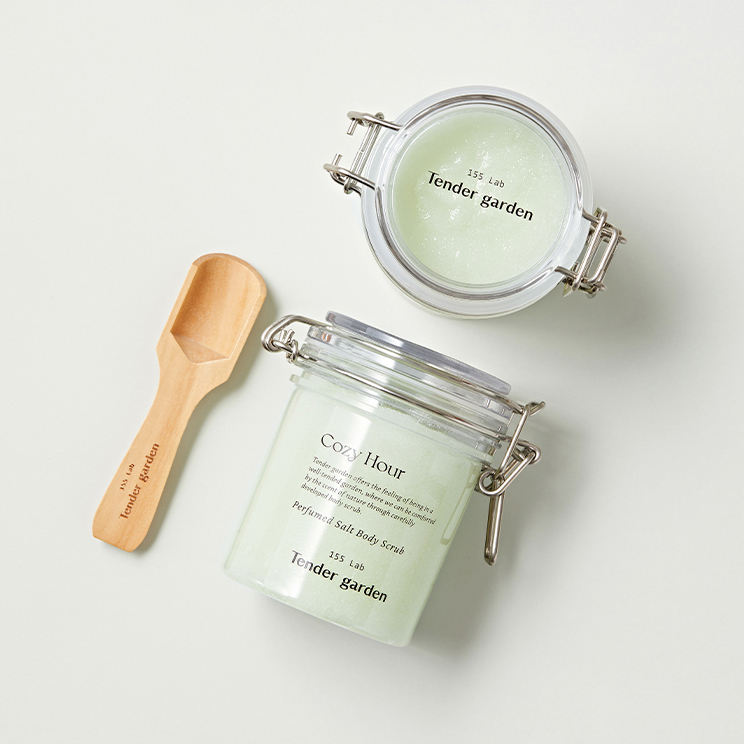 Tender Garden Cozy Hour Salt Body Scrub Nr.51 Bulk Hot Sale Korean Smoothing Exfoliation Skin Care Bodyscrub Body Scrub 
