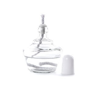 Lámpara de Alcohol de Vidrio Grueso, Quemador de Alcohol de Laboratorio con Tapa de Plástico y Mecha de Algodón para Calentar en Experimentos Químicos - Product Image 5