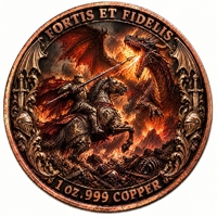 Pièce de monnaie en cuivre 99,9 % de 1 once, finition antique, avec relief 3D représentant un navire viking, une tête de dragon sur le bec, des boucliers ronds et une voile large à rayures bicolores, idéale comme cadeau.