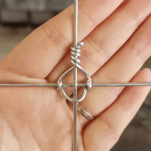 8ft cao 330ft dài mạ kẽm chống ăn mòn cố định nút trang trại lĩnh vực hàng rào lưới cho cừu gia súc dê Hươu với mô hình 3D - Product Image 2