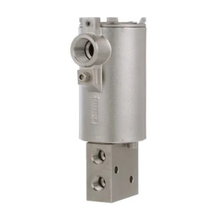 Vanne solénoïde à action directe normalement fermée ICO3S 3/2, acier inoxydable 316L, 24Vdc, 1/4" NPT, ATEX/IECEx - Product Image 1