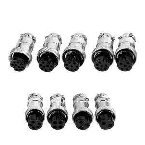 GX12-3P [посеребренные] 3 Pin 12 мм провода панель разъем комплект гнездо + вилка RS765 авиационная вставка - Product Image 2