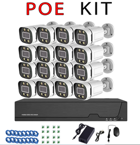 <span class=keywords><strong>1MP</strong></span> 4MP 5MP 8MP warna visi malam 2 cara bicara <span class=keywords><strong>POE</strong></span> kamera <span class=keywords><strong>IP</strong></span> 4CH 8CH 16CH NVR Kit keamanan kamera sistem CCTV - Product Image 2