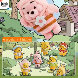 Miniso Winnie <span class=keywords><strong>the</strong></span> Garden Series Blind Box - Statuetta Sorpresa da Collezione, Modello Originale, Confezione Originale, per Decorazioni Casa e Regali Unisex - Product Image 1