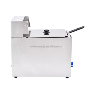 Machine à poulet automatique de 6 <span class=keywords><strong>litres</strong></span> <span class=keywords><strong>Friteuse</strong></span> à <span class=keywords><strong>gaz</strong></span> de comptoir de poulet à pression industrielle et portable - Product Image 5