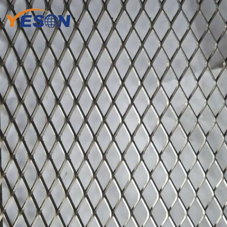 High quality stretch wire aluminum suspended ceiling expanded metal mesh for bbq grill