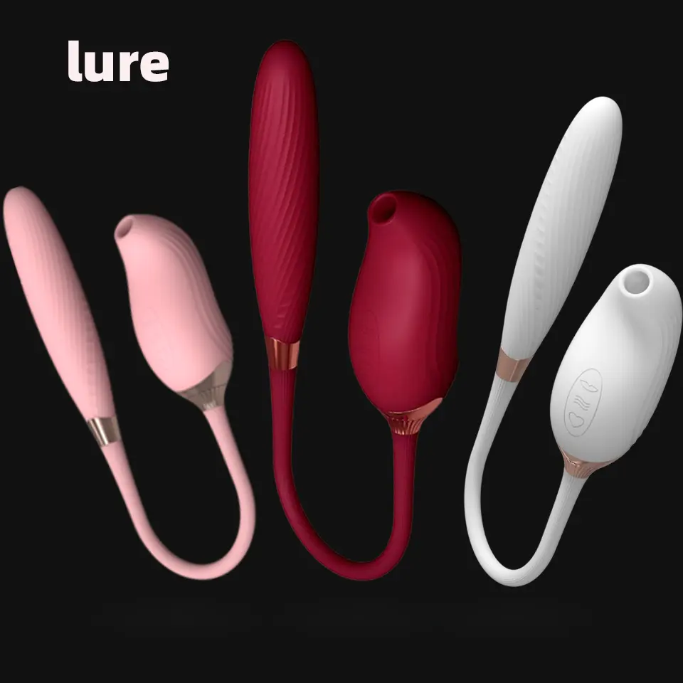 YPM Lure 2 Series Sucking Vibrator with dildo Massage Masturbator G Spot Clitoris stimulator sex toy for Women