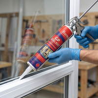Mastic silicone RTV structurel GP haute résistance à prix usine, super adhésif pour la réparation des fissures et le travail du bois