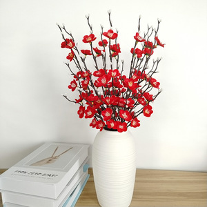 Venta Caliente Transfronteriza: Rama de Flor de Ciruelo Artificial de Seda Ecológica de Estilo Oriental de 54 CM, Mini <span class=keywords><strong>Chimonanthus</strong></span> de Simulación - Product Image 3