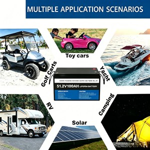 แบตเตอรี่ 48V 51.2V 100Ah ลิเธียม LiFePO4 แบบกึ่งแข็ง สำหรับรถกอล์ฟ ปรับแต่งได้ 6000 รอบการใช้งาน รับประกัน <span class=keywords><strong>3</strong></span> ปี - Product Image 4