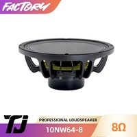 Haut-parleur professionnel de 10 pouces pour sonorisation extérieure, avec bobine vocale en néodyme de 2,5 pouces, 600W, 8Ω, 55-2000Hz, pour discothèque/bar/club/usage domestique
