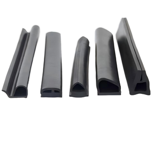 מותאם אישית טמפרטורה גבוהה סיליקון התנגדות מוצק גומי שטוח רצועת איטום רצועה איטום רצועה - Product Image 1