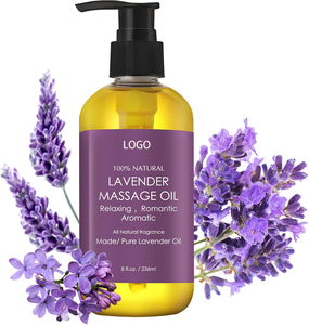 <span class=keywords><strong>Olio</strong></span> da <span class=keywords><strong>Massaggio</strong></span> alla Lavanda Puro e Naturale <span class=keywords><strong>per</strong></span> Relax, Etichetta Privata, <span class=keywords><strong>Olio</strong></span> Idratante <span class=keywords><strong>per</strong></span> Massaggi Corpo - Product Image 1