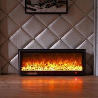 Insert de cheminée électrique décoratif pour la maison avec écran LED, classe d'efficacité énergétique A, taille personnalisable