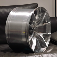 Jantes forgées concaves personnalisées VS-5RS en argent brossé pour BMW M2 M3 M4 M5 F80 F82 G80 G82 G30 F30 F87 E92 Audi RS Mustang Dodge