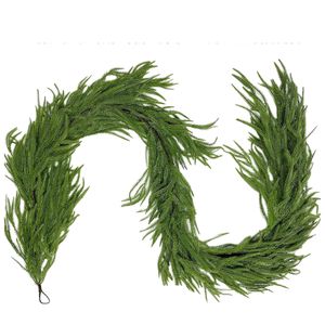 Artificial Plastic Pine <b>Garland</b> 180cm <b>Christmas</b> - Product Image 1