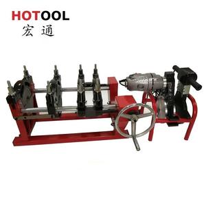 Saldatrice manuale per tubi in HDPE da 63-160 mm con azionamento a bullone e 2 morsetti terminali - Product Image 1