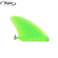 Aileron souple en caoutchouc flexible avec vis en acier inoxydable anti-corrosion pour planche à pagaie et kayak