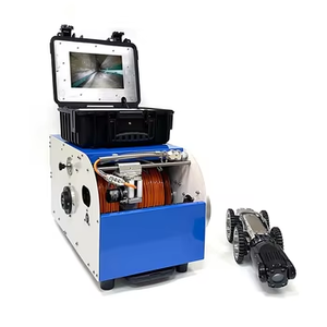 Su ve kanalizasyon mühendislik projeleri için verimli boru hattı muayene paletli Robot kamera - Product Image 2