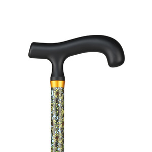 Bastón Ajustable de Aleación de Aluminio Ligero para Personas Mayores con Diseño Impreso y Empuñadura de Plástico - Product Image 2