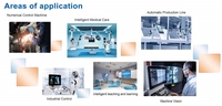 Huaqingjun Écran tactile HMI 7 pouces Ethernet RS485 232 422 Communication DC10-30V pour machine CNC