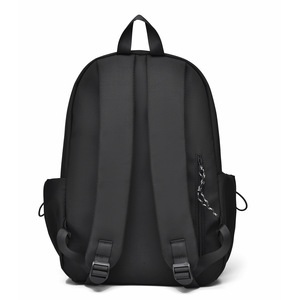 Custom 2025 Simple 16 Inch <b>Computer</b> Laptop Bag Solid Color Student <b>Backpack</b> Large Capacity Strap Carrying <b>Backpack</b> - Product Image 4