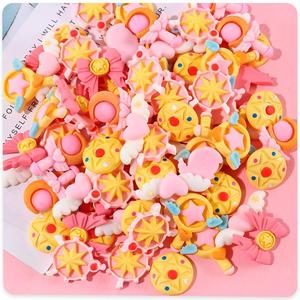 Resin Mold Magic Wand Heart Wings Anime Theme <b>Craft</b> Supplies For Diy Phone Case Hair Clips - Product Image 2