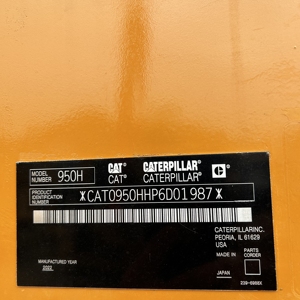 جرافة أمامية مستعملة عالية الجودة Cat-H من اليابان ، معدات جرافة ذات عجلات قوية أصلية Cat-H Caterpillar - Product Image 2
