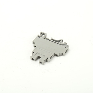 Bloque de terminales para montaje en riel Guan Yang UKK3-PV, 2 entradas y 2 salidas, material PBT, serie universal - Product Image 2