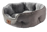 Canapé-lit pour animaux de compagnie toutes saisons, murs latéraux hauts, coussin en peluche pour chiens et chats, pour animaux de compagnie de petite et moyenne taille, lavable, antidérapant