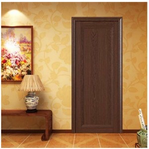 Solutions de porte intelligente en bois sans cadre détail d'artisan qui sont isolés hôtel portes extérieures en bois dépouillées - Product Image 3