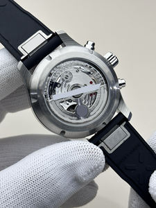 Reloj Mecánico Unisex de Alta Calidad de 43 mm, Acero Inoxidable, Cristal de Zafiro, Correa de Goma, Automático, Personalizado, Luminoso - Product Image 6