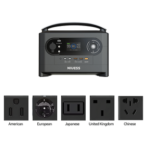 สถานีพลังงานสำรองแบบพกพาสำหรับใช้งานกลางแจ้ง 700W 1000W 2000W 5000W เครื่องกำเนิดไฟฟ้าพลังงานแสงอาทิตย์ Kraftwerk 2000w 1200w - Product Image 1