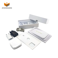 En gros Universel Blanc Vide Smartphone Papier Paquet Boîtes De Couverture Emballage En Papier Personnalisé Boîte De Téléphone D'emballage Pour Iphone 13-16