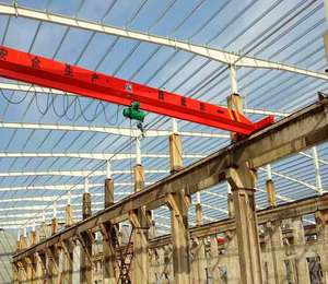 Grue à poutre simple certifiée CE pour sidérurgie - Le cheval de bataille du levage - Product Image 3