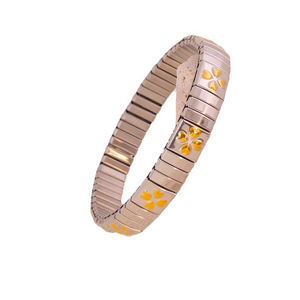 ป้ายโลหะอิตาลีแบบปรับได้ทำจากสเตนเลสสตีลสีเงินสีทองสไตล์อิตาเลียน - Product Image 3