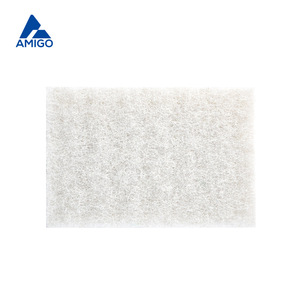 Éponge de cuisine Amigo, rectangulaire, blanche, double face, pour nettoyer les casseroles et les ustensiles - Product Image 4