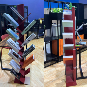 Estantería Metálica de Pie para Hogar, Oficina o Sala de Estar, Organizador de Almacenamiento para Libros/CDs/Revistas - Product Image 3