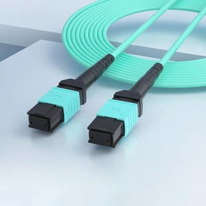 Mật độ cao 12-sợi MTP preconnected OM4 Multimode Jumper cáp cho đám mây trung tâm dữ liệu vxlan - Product Image 1
