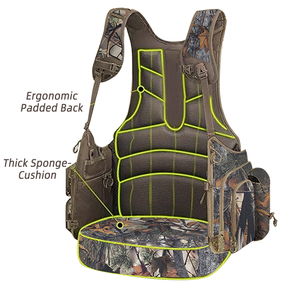 Chaleco de Caza de Camuflaje Mydays para Exteriores con Cojín Térmico Grueso y Cómodo, Bolsa para Caza y Soporte para Hombres y Mujeres - Product Image 3