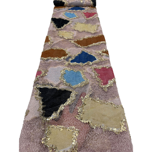 Tela <span class=keywords><strong>de</strong></span> encaje africana geométrica multicolor NI.AI con lentejuelas doradas bordadas, encaje nigeriano <span class=keywords><strong>de</strong></span> tul, encaje Aso Ebi para vestidos <span class=keywords><strong>de</strong></span> fiesta. - Product Image 5