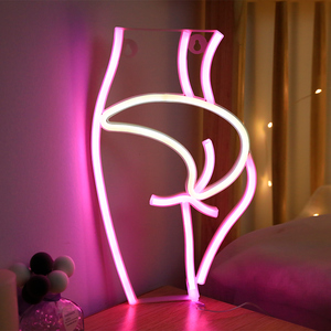 Letrero <span class=keywords><strong>de</strong></span> neón personalizado <span class=keywords><strong>de</strong></span> alta calidad, resistente al agua, acrílico luminoso, Led, Stock, Rgb, letras <span class=keywords><strong>de</strong></span> luz coloridas, publicidad - Product Image 3