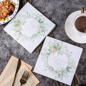 Serviettes <span class=keywords><strong>de</strong></span> <span class=keywords><strong>table</strong></span> décoratives imprimées Forêt Colorée, 2 plis, <span class=keywords><strong>en</strong></span> papier, pour banquets, mariages, anniversaires, cafés, hôtels et usage quotidien à la <span class=keywords><strong>table</strong></span> - Product Image 2