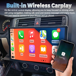Écran Android 13 2K de 13,3 pouces pour <span class=keywords><strong>Volkswagen</strong></span> VW Jetta <span class=keywords><strong>6</strong></span> <span class=keywords><strong>Bora</strong></span> 2011-2018 Lecteur multimédia vidéo de voiture Stéréo GPS Navigation Carplay - Product Image 6