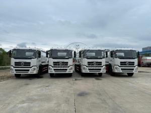 รถดูดสิ่งปฏิกูล 3 เพลา 10 ล้อ ยี่ห้อ Dongfeng KL ความจุ 20 ลูกบาศก์เมตร เครื่องยนต์คัมมินส์ ปั๊มสุญญากาศแบบวงแหวนน้ำ ส่งออกเป็นชุด - Product Image 2