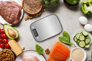 5KG उच्च सटीक डिजिटल पोषण रसोई पैमाने पर स्मार्ट ब्लू टूथ खाद्य पैमाने स्टेनलेस स्टील के रसोई खाद्य पैमाने - Product Image 3