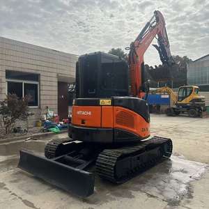 รถขุดไฮดรอลิกตีนตะขาบฮิตาชิ ZX50U มือสอง 5 ตัน พร้อม PLC และปั๊มเกียร์ คุณภาพดี zx50 zx55 zx30 ขาย - Product Image 2
