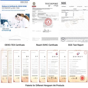 Encre DTF à pigment d'eau à haute élasticité Hongsam en gros avec ICC pour imprimante DTF A3 - Product Image 5