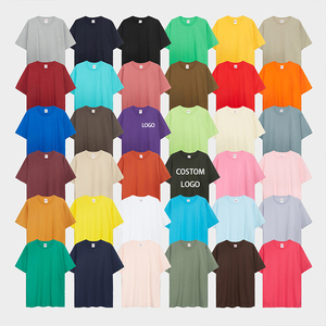 Camiseta de Alta Calidad, 230 g/m², 100% Algodón, Color Sólido, Personalizable, de <span class=keywords><strong>Manga</strong></span> <span class=keywords><strong>Corta</strong></span> para <span class=keywords><strong>Hombre</strong></span> - Product Image 1