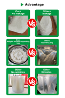 Sachet de stérilisation autoportant personnalisé de 600g pour bouillon de bœuf, résistant à 121 degrés, pour l'emballage de soupes prêtes à consommer